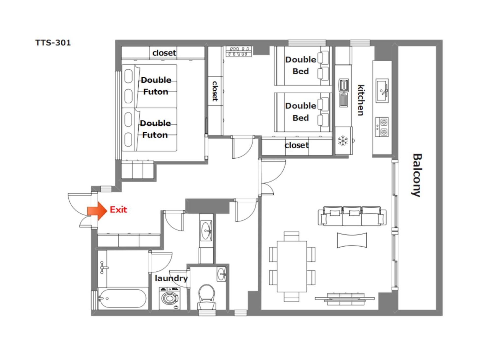 豊月荘 Toyotsuki Apartamento Osaca Quarto foto